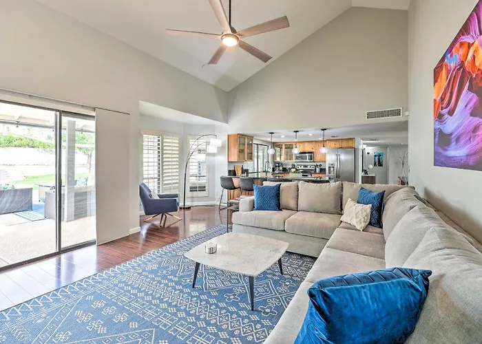 Dom wakacyjny 3 Mi To Kierland! Luxe Desert W/ Heated Pool *